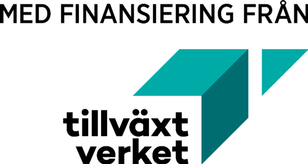 Logga tillväxtverket med texten